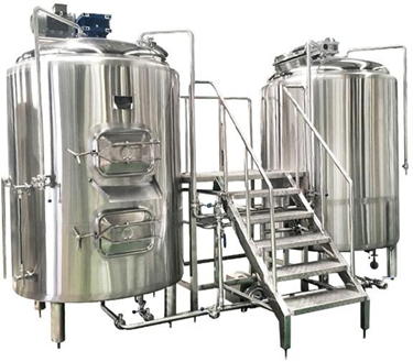 500L三器(qì)兩體啤酒設備 500L三器兩體(tǐ)啤酒設備